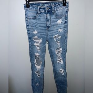 American eagle skinny jeans.